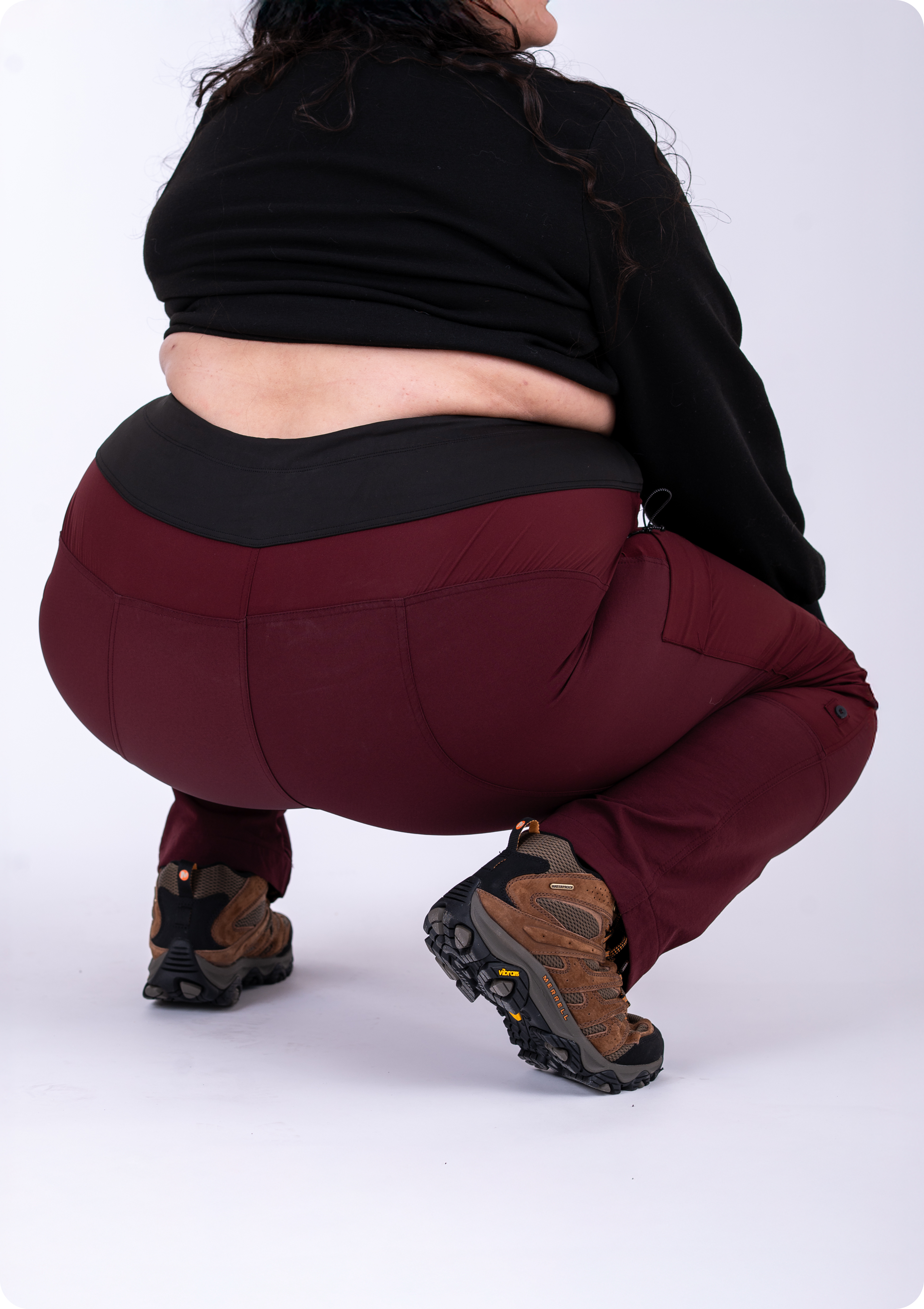 Plus SIze Hiking Pants | Brecken - Outie