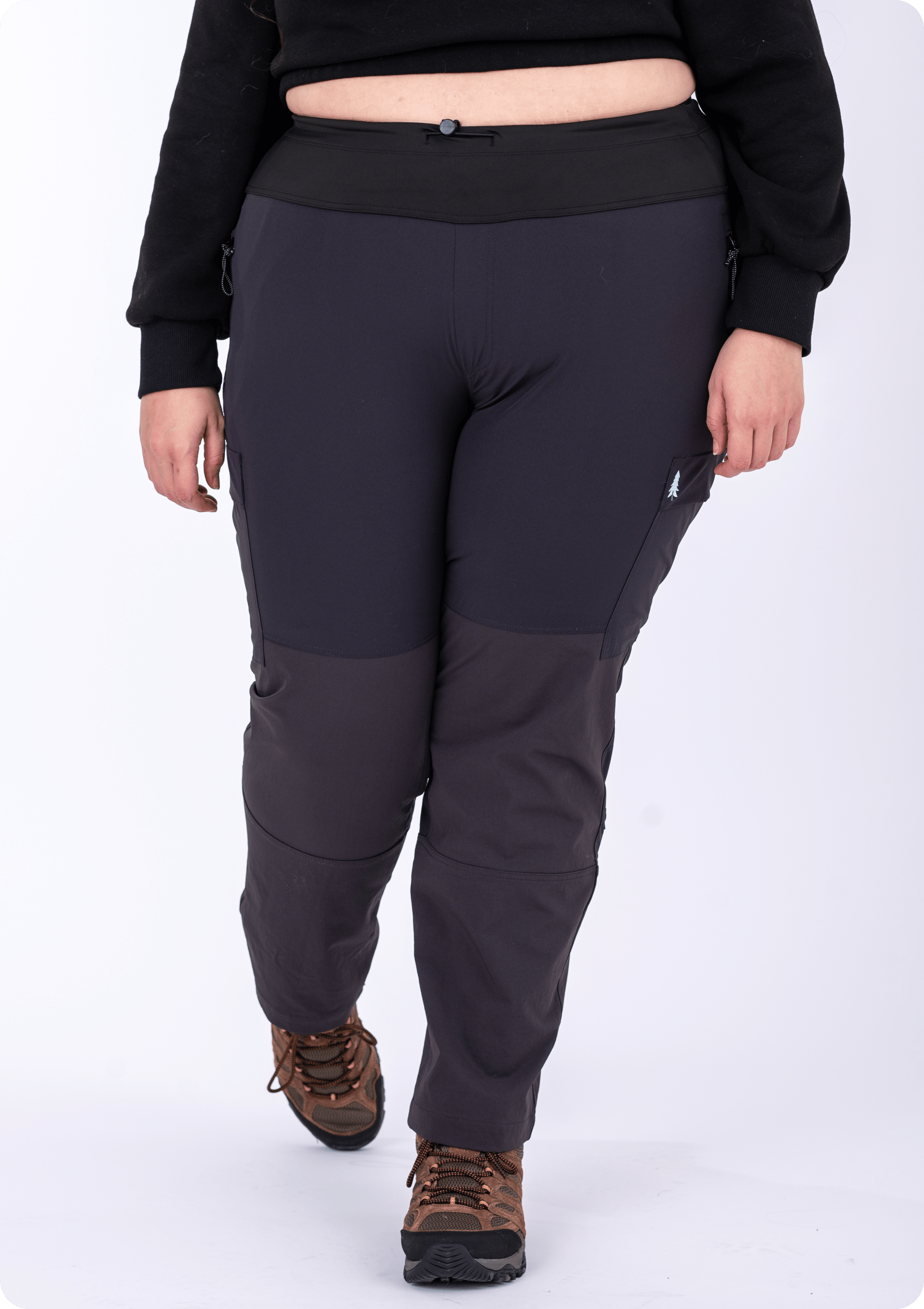 Plus SIze Hiking Pants | Brecken - Outie