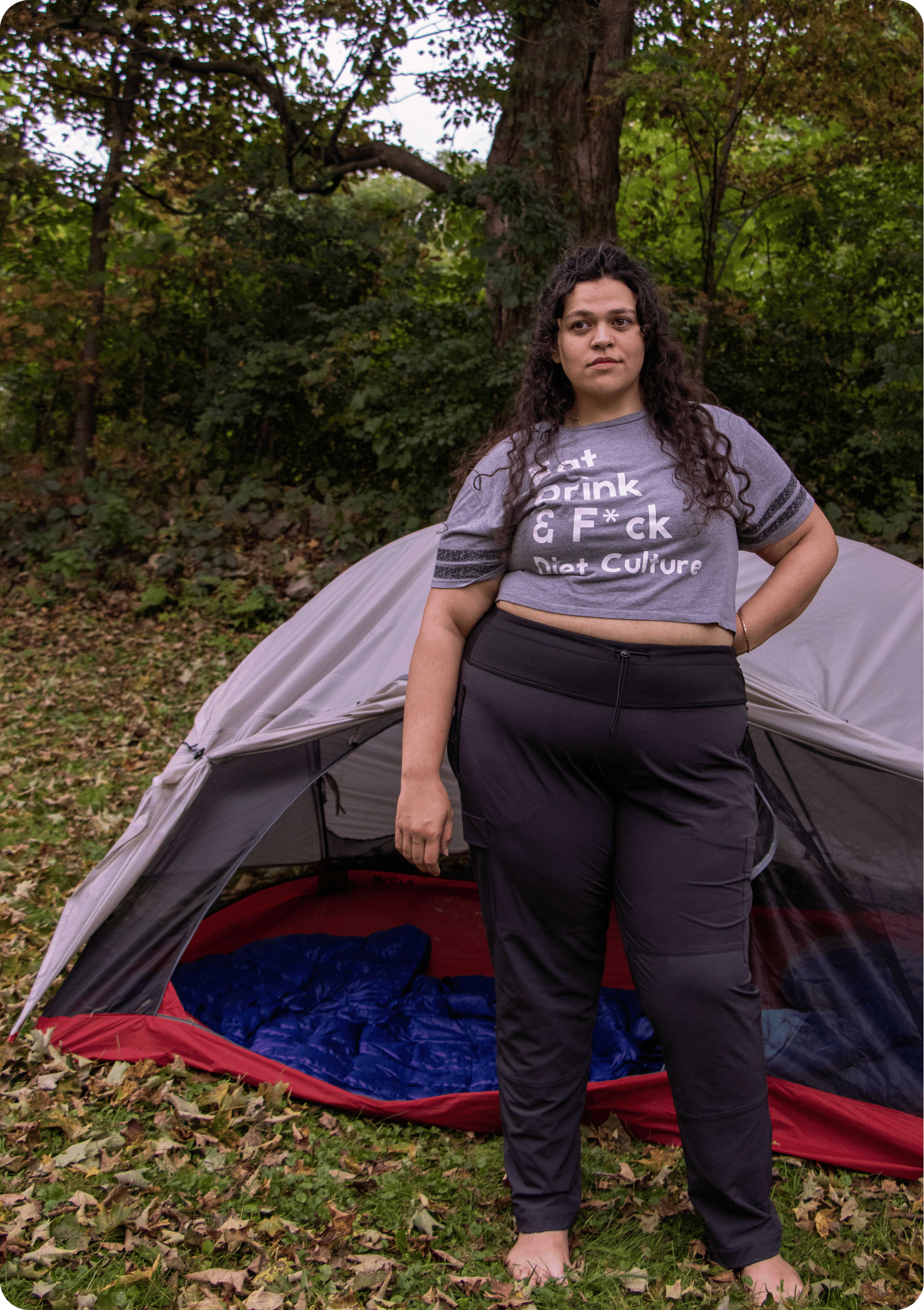 Plus SIze Hiking Pants | Brecken - Outie