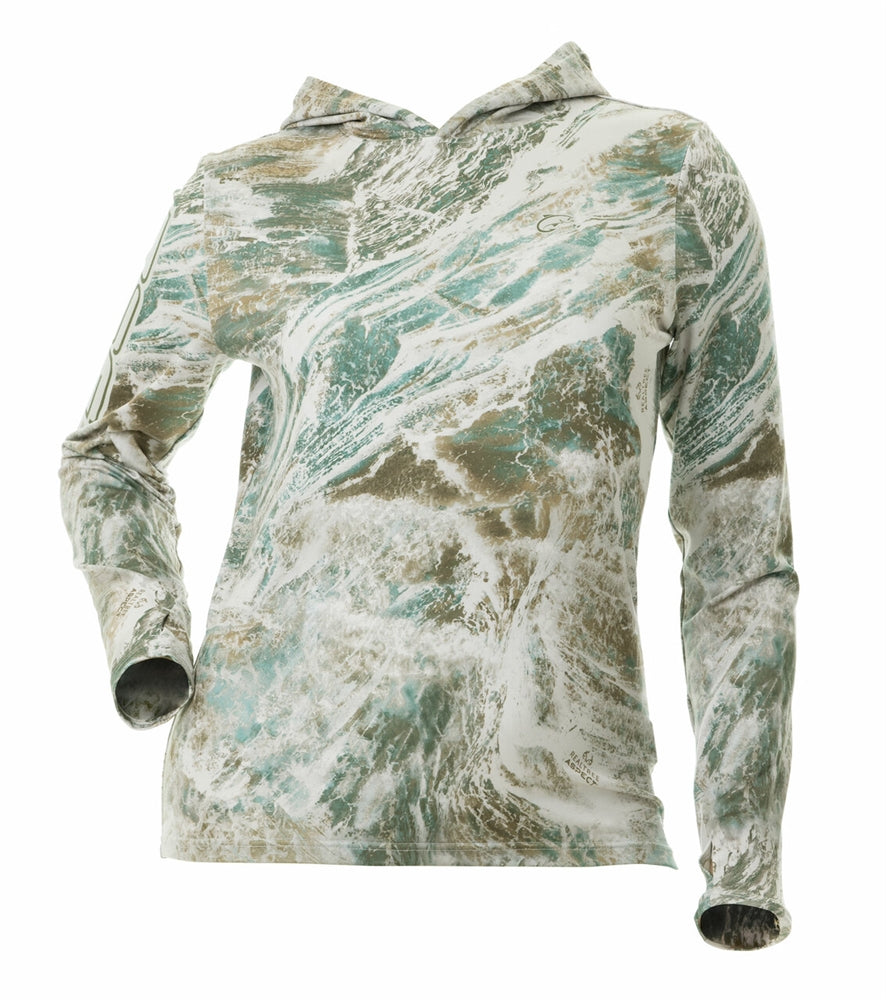 DSG Fishing Juniper Plus Size Hooded Shirt | Assorted Colors