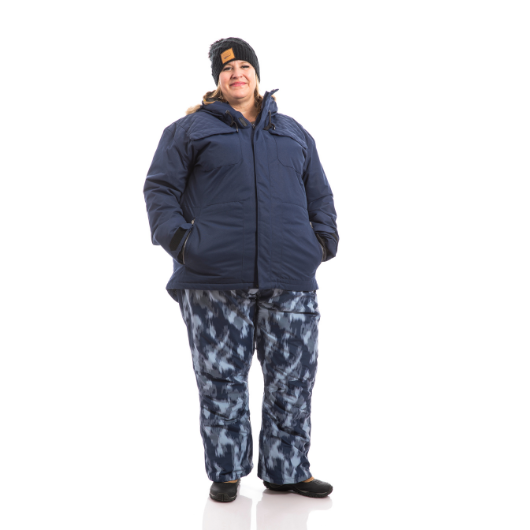 Statement Insulated Plus Size Snow Pants | Ikat