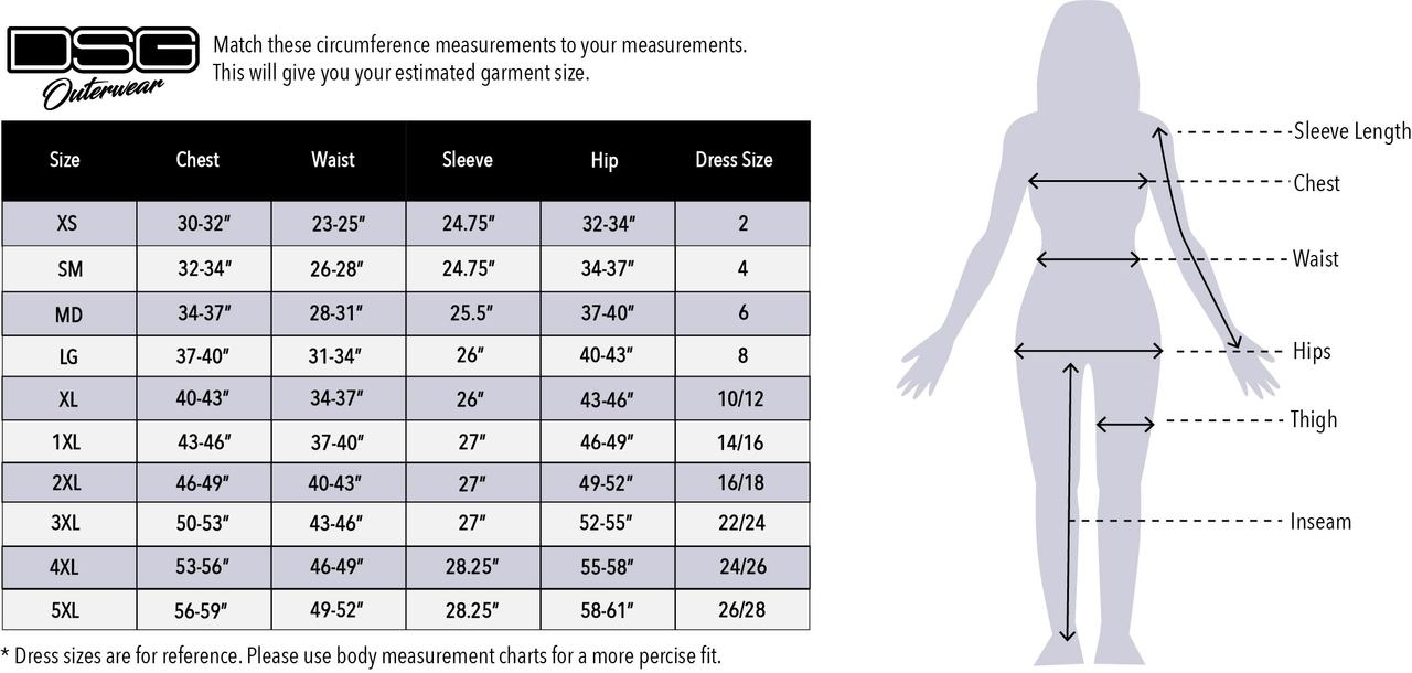 DSG Plus Size Craze 4.0 Jacket - Charcoal Black